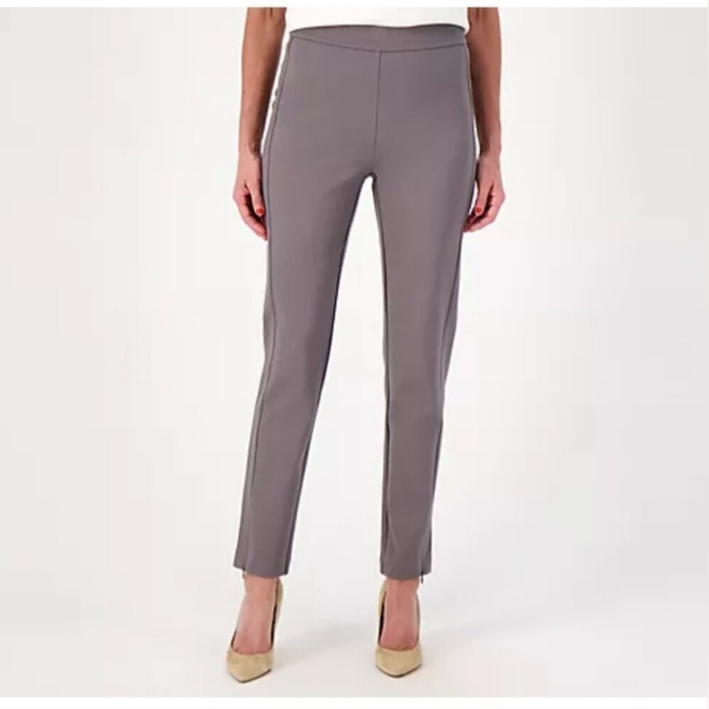 Elements  by Isaac Mizrahi Live Stretch Pants